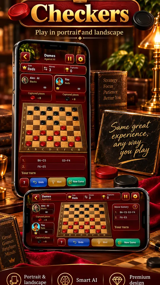 Checkers — BoardVerse